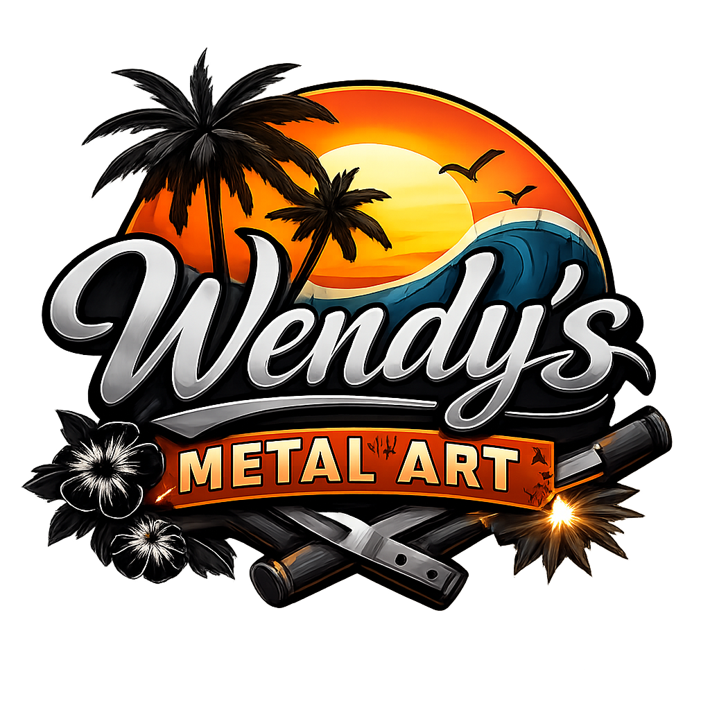 Wendy's Metal Art logo